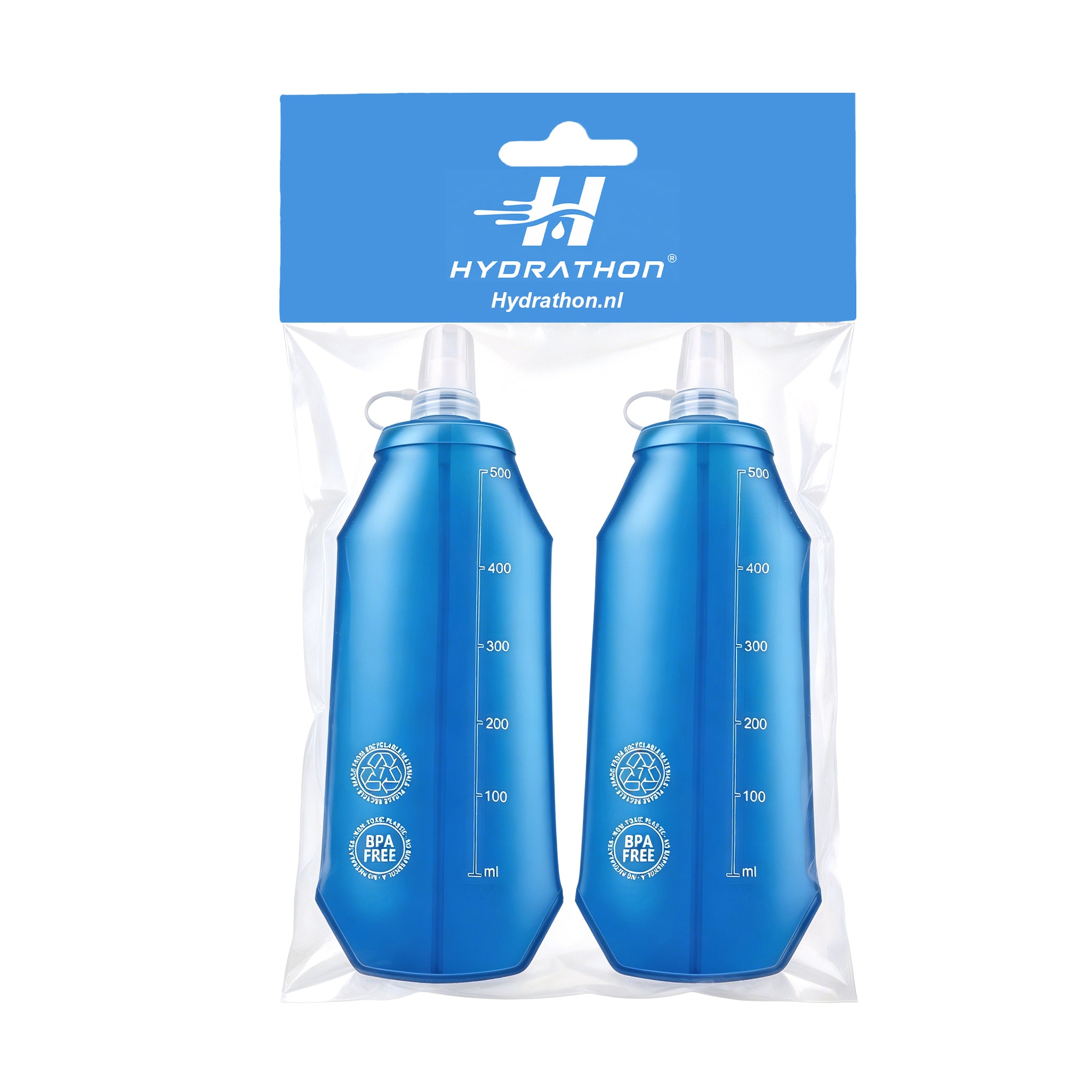 Hydrathon Soft Flask - Set van 2 (2x500ml)